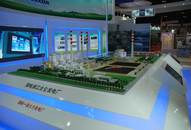 發(fā)電廠模型(圖1)