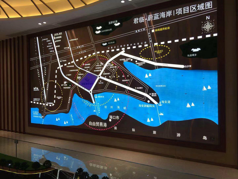 湛江徐聞君臨.蔚藍海岸模型(圖2)