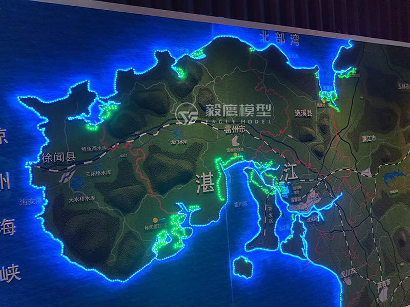 湛江紅樹(shù)林國(guó)際級(jí)自然保護(hù)區(qū)項(xiàng)目模型(圖2)