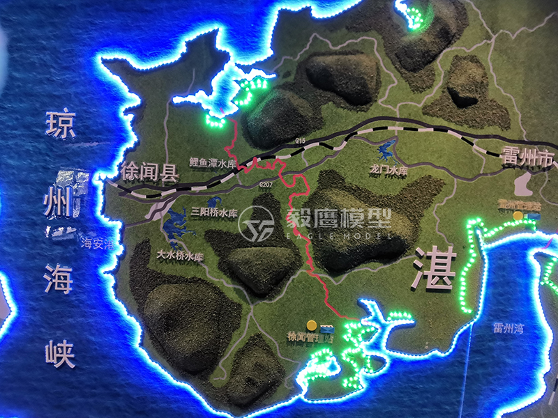 湛江紅樹(shù)林國(guó)際級(jí)自然保護(hù)區(qū)項(xiàng)目模型(圖5)