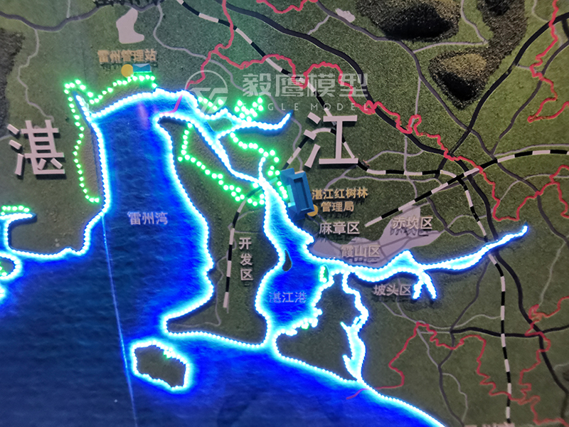 湛江紅樹(shù)林國(guó)際級(jí)自然保護(hù)區(qū)項(xiàng)目模型(圖4)