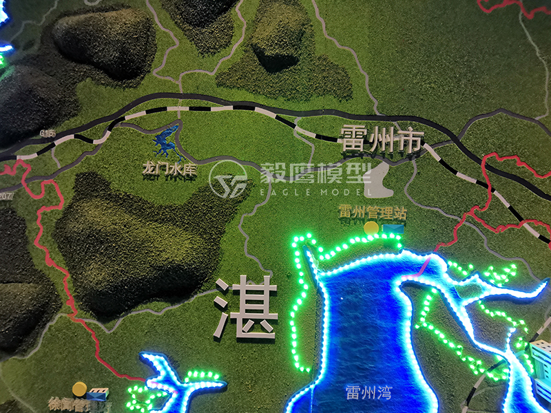 湛江紅樹(shù)林國(guó)際級(jí)自然保護(hù)區(qū)項(xiàng)目模型(圖3)