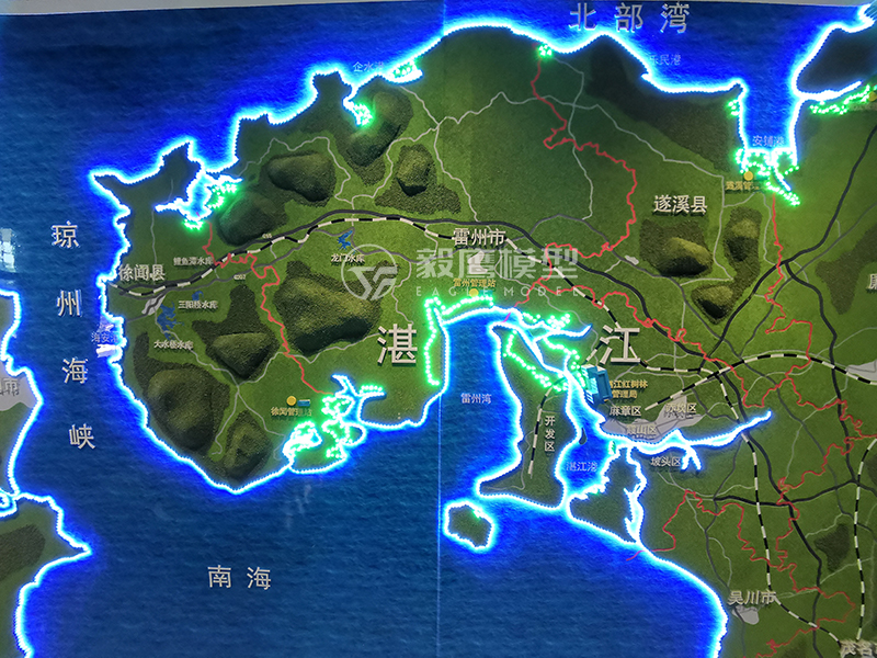 湛江紅樹(shù)林國(guó)際級(jí)自然保護(hù)區(qū)項(xiàng)目模型(圖6)