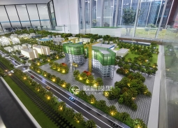 南江實驗室展廳氫能源沙盤模型設計安裝